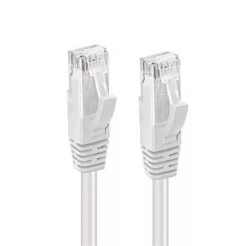 Microconnect MC-UTP6A075W tinklo kabelis baltas 7,5 m Cat6a U/UTP (UTP)