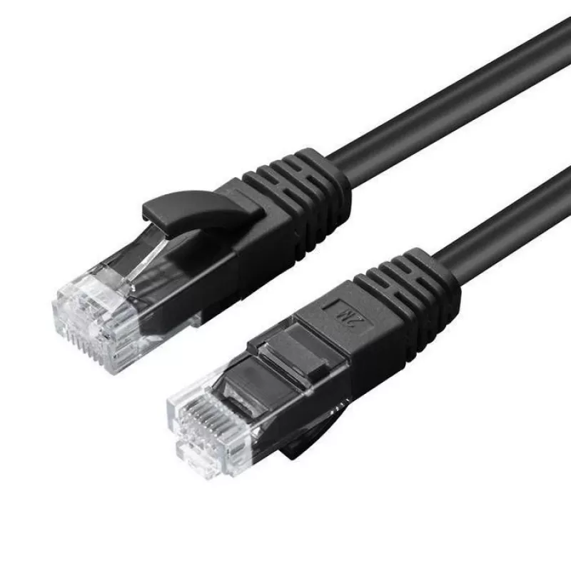 Microconnect UTP503S tinklo kabelis juodas 3 m Cat5e U/UTP (UTP)
