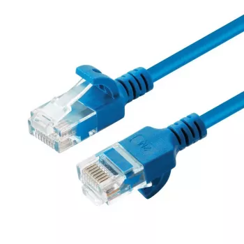 Microconnect V-UTP6A0015B-plonas tinklo kabelis Mėlynas 0,15 m Cat6a U/UTP (UTP)