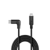 Lindy 1,5 m USB 3.2 Type C laidas, 90° stačiu kampu, 10 Gbps