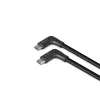 Lindy 0,5 m USB 3.2 kampuotas USB-C į kampuotą USB-C kabelis, 10 Gbps