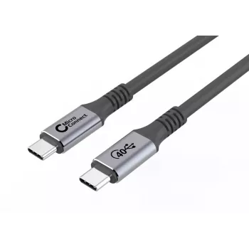 “Microconnect” USB4CC1.5 USB laidas USB4 Gen 3x2 1,5 m USB C juodas