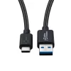 Microconnect ECO-USB3.2CA1 USB laidas USB 3.2 Gen 2 (3.1 Gen 2) 1 m USB A USB C Juoda