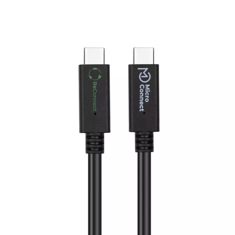 Microconnect ECO-USB3.2CC0.25 USB laidas USB 3.2 Gen 2x2 0,25 m USB C Juodas
