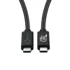 USB4 laidas MicroConnect ReConnect ECO-USB4CC05 40 Gbps 100 W, USB-C į USB-C