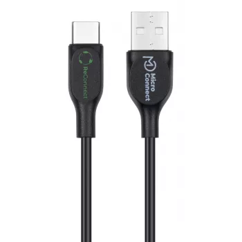 Microconnect ECO-USB3.1CCHAR05B USB laidas USB 2.0 0,5 m USB A USB C juodas