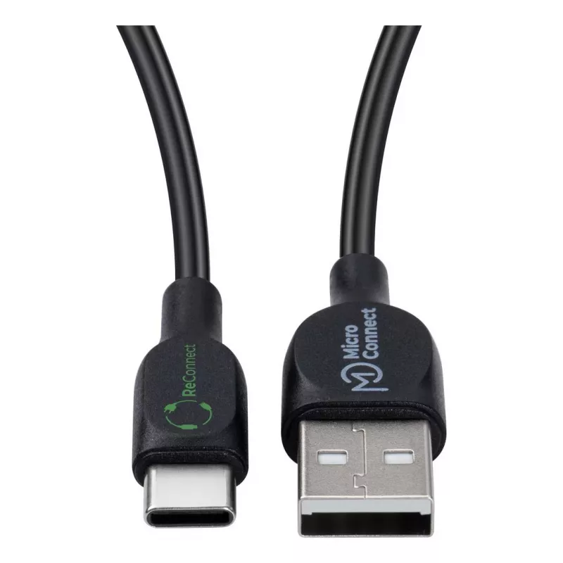 Microconnect ECO-USB3.1CCHAR05B USB laidas USB 2.0 0,5 m USB A USB C juodas