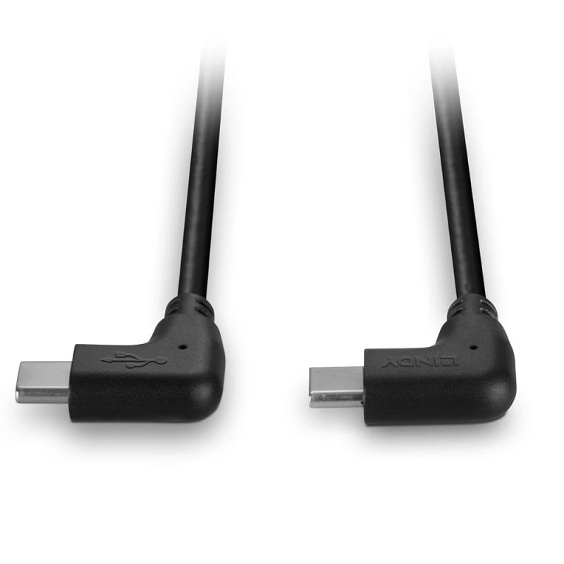 Lindy 1 m USB 2.0 stačiakampis USB-C į stačiakampį USB-C kabelis