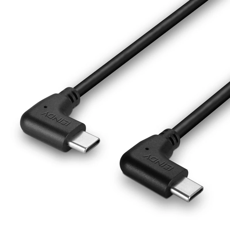 Lindy 1 m USB 2.0 stačiakampis USB-C į stačiakampį USB-C kabelis