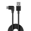 Lindy 1 m USB 2.0 Type A į stačiu kampu išlenktą USB-C kabelį