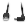 USB laidas Lindy 32000 — USB 2.0, USB-A į USB-C, 0,5 m, juodas
