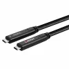 Lindy 10 m USB 3.2 Gen 2 ir DP 1.4 Type C hibridinis laidas