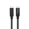 Microconnect ECO-USB3.2CC1 USB laidas USB 3.2 Gen 2x2 1 m USB C Juoda