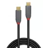 Lindy 0,5 m USB 3.2 Type C į C kabelis, 20 Gbps, 5 A, PD, Anthra Line