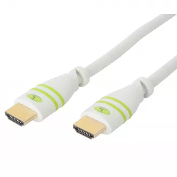 Techly 3m didelės spartos HDMI laidas su Ethernet A/A M/M baltas ICOC HDMI-4-030WH