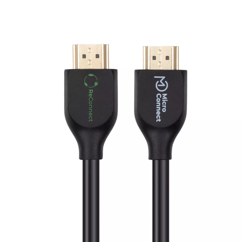 Microconnect ECO-MC-HDM19190.5V2.0 HDMI laidas 0,5 m HDMI A tipo (standartinis) juodas