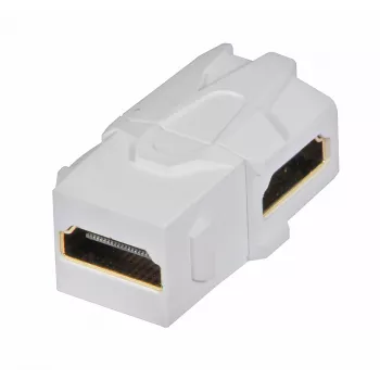 HDMI lizdas į lizdą 90 laipsnių kampinis akmuo Lindy 60490