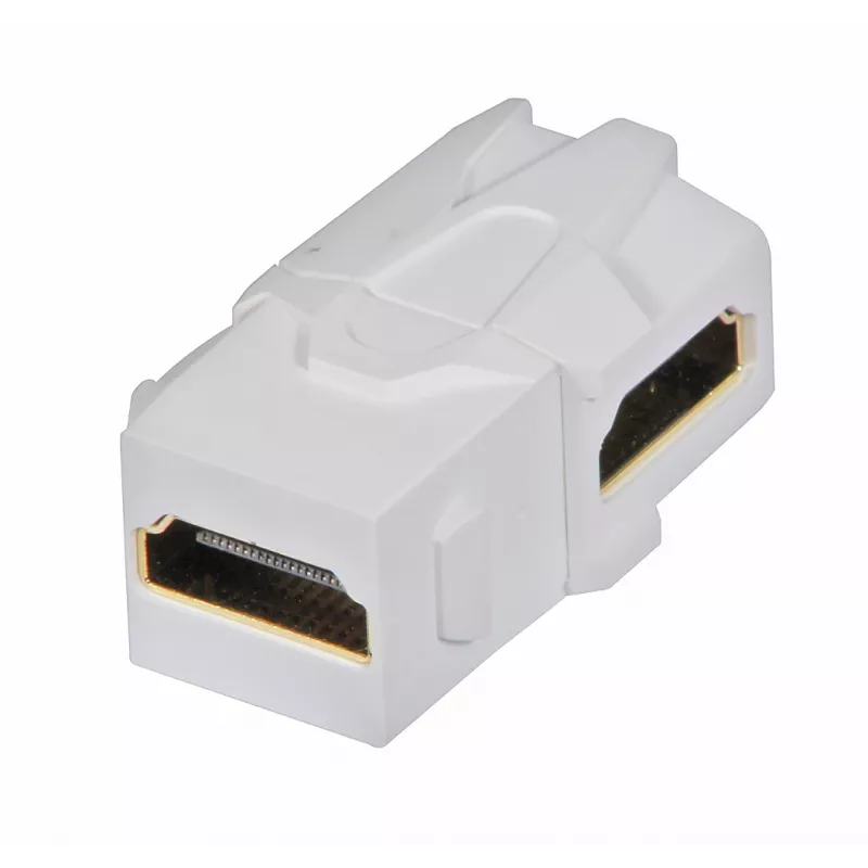 HDMI lizdas į lizdą 90 laipsnių kampinis akmuo Lindy 60490