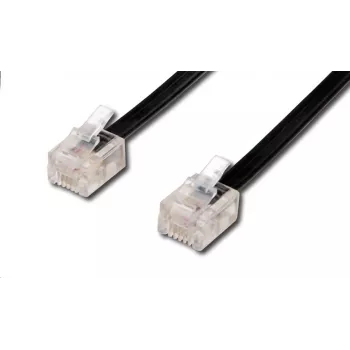 Microconnect 93068 telefono laidas 3 m juodas