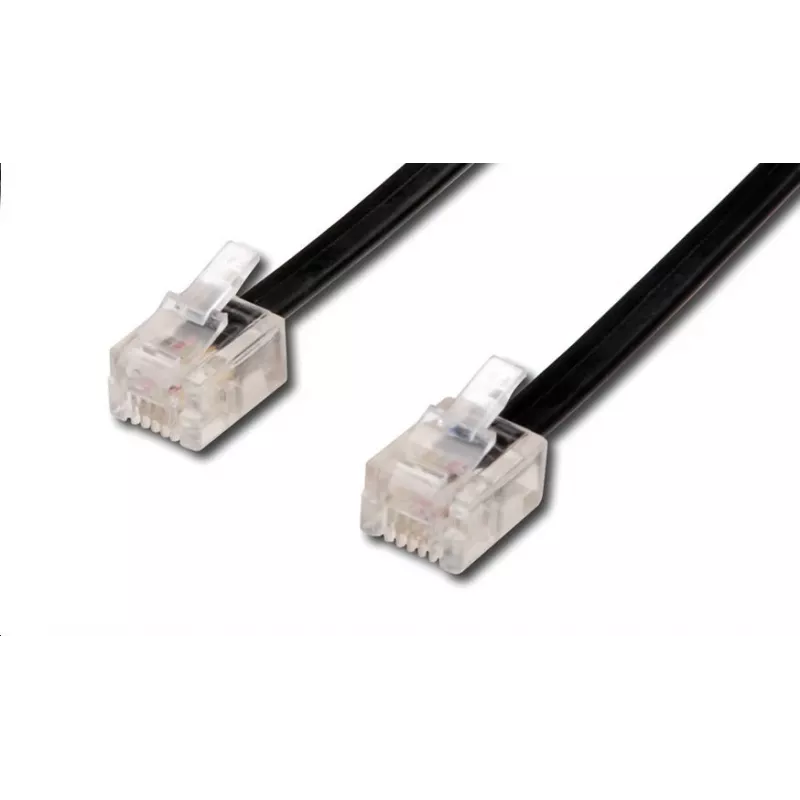 Microconnect 93068 telefono laidas 3 m juodas