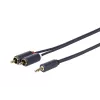Vivolink PROMJRCA15 garso kabelis 1,5 m 3,5 mm - 2 x RCA, juodas