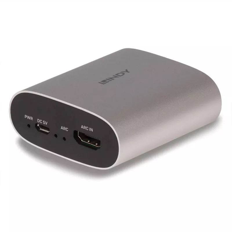 HDMI ARC garso ištraukiklis Lindy 38363 Micro-USB 500 mA 5 V