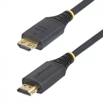StarTech.com 0,9 m didelės spartos HDMI laidas su fiksuojančiomis jungtimis, 4K 60 Hz / 1440p 144 Hz, HDR10 / HDCP 2.2 / ARC, 18 Gbps, UHD HDMI 2.0 laidas televizoriui / monitoriui / ekranui, TPE apvalkalas