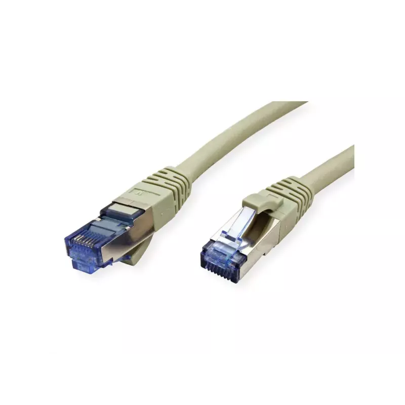 Tinklo kabelis VALUE 21.99.0859 RJ-45 Cat6a 0,15 m Pilka