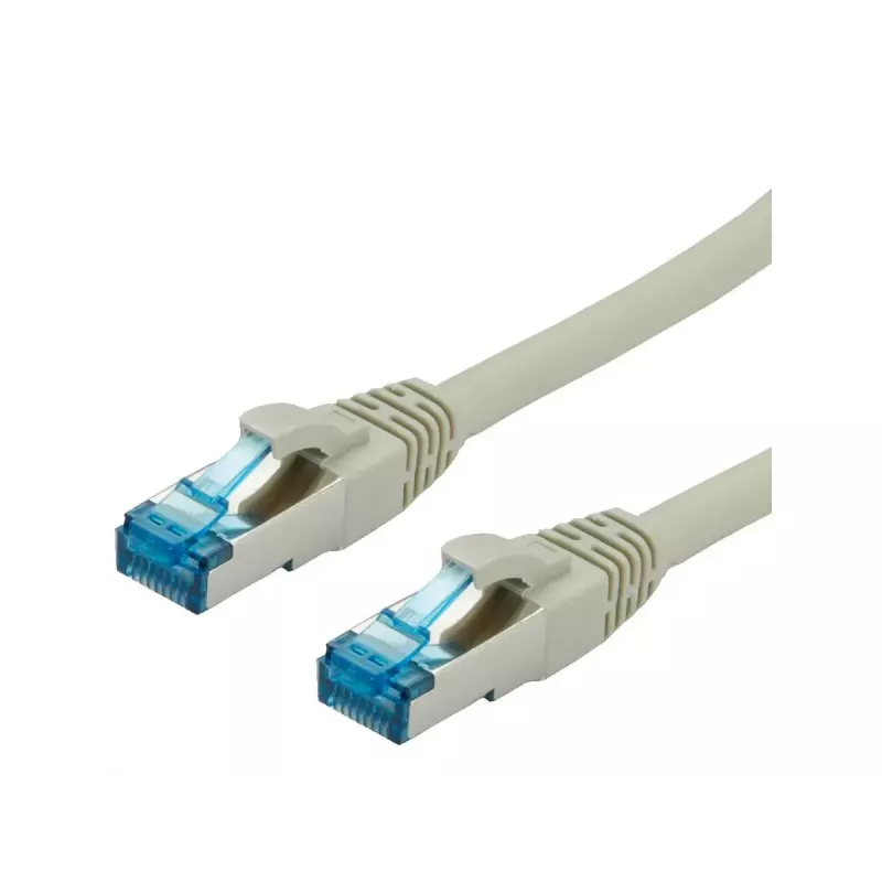 Tinklo kabelis VALUE 21.99.0859 RJ-45 Cat6a 0,15 m Pilka