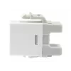 Equip Cat.6 Neekranuotas Keystone Lizdas LSA, Plonas Tipas, Baltas