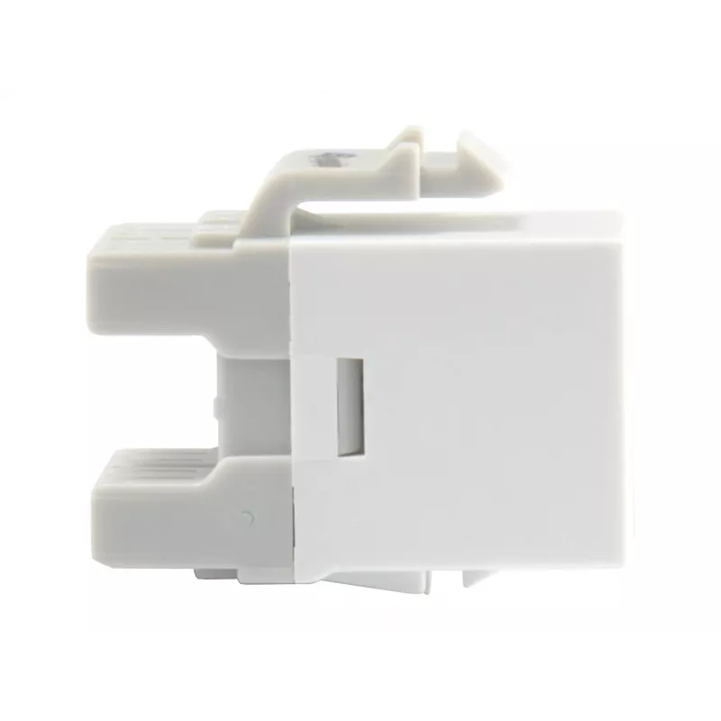 Equip Cat.6 Neekranuotas Keystone Lizdas LSA, Plonas Tipas, Baltas