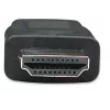 Manhattan HDMI į DVI-D 24+1 laidas, 1m, kištukas-kištukas, juodas, dviejų kanalų, suderinamas su DVD-D, garantija visam gyvenimui, atitinka HDDVIMM1M