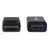 Manhattan DisplayPort 1.1 į HDMI kabelis, 1080p@60Hz, 1,8 m, Kištukas į kištuką, DP su fiksatoriumi, Juodas, Ne dvikryptis, Trejų metų garantija