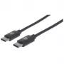 USB-C kabelis Manhattan USB2CC1M 1 m, kištukas–kištukas