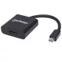 Adapterio laidas Mini DisplayPort 1.2a į HDMI, Manhattan, 152570