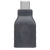 Manhattan USB-C į USB-A adapteris, vyriškas į moterišką, 5 Gbps (USB 3.2 Gen1, dar žinomas kaip USB 3.0), SuperSpeed USB, juodas, viso gyvenimo garantija, atitinka USB31CAADG