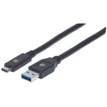 USB-C į USB-A kabelis Manhattan 354981 3 m vyriškas į vyrišką