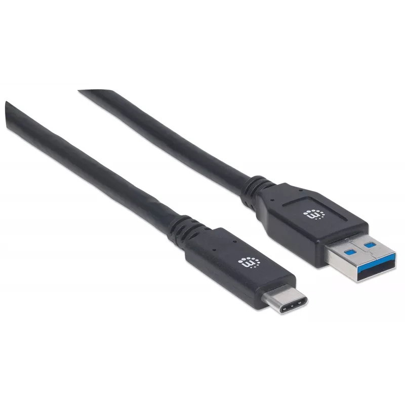 USB-C į USB-A kabelis Manhattan 354981 3 m vyriškas į vyrišką