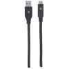 USB-C į USB-A kabelis Manhattan 354981 3 m vyriškas į vyrišką