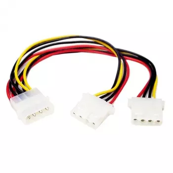 StarTech.com LP4 į 2x LP4 maitinimo Y formos skirstytuvo kabelis V/V