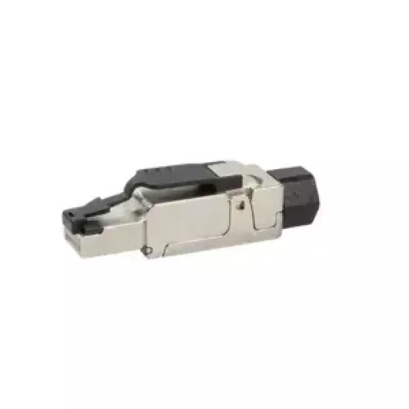 Tinklo kabelis LogiLink MP0040 RJ-45 jungtis 1 m juodas metalinis