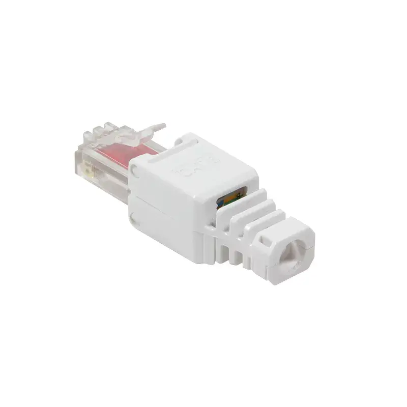 Tinklo kabelis LogiLink MP0025 RJ-45 jungtis, vyriška, balta