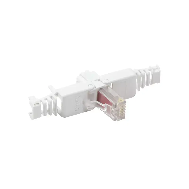 Tinklo kabelis LogiLink MP0025 RJ-45 jungtis, vyriška, balta