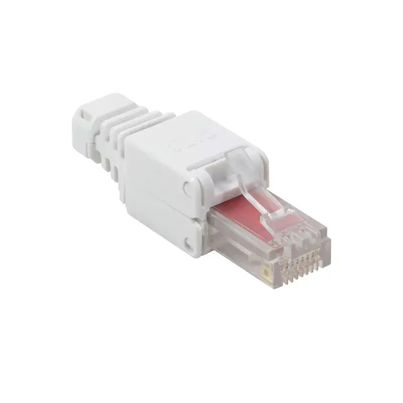 Tinklo kabelis LogiLink MP0025 RJ-45 jungtis, vyriška, balta
