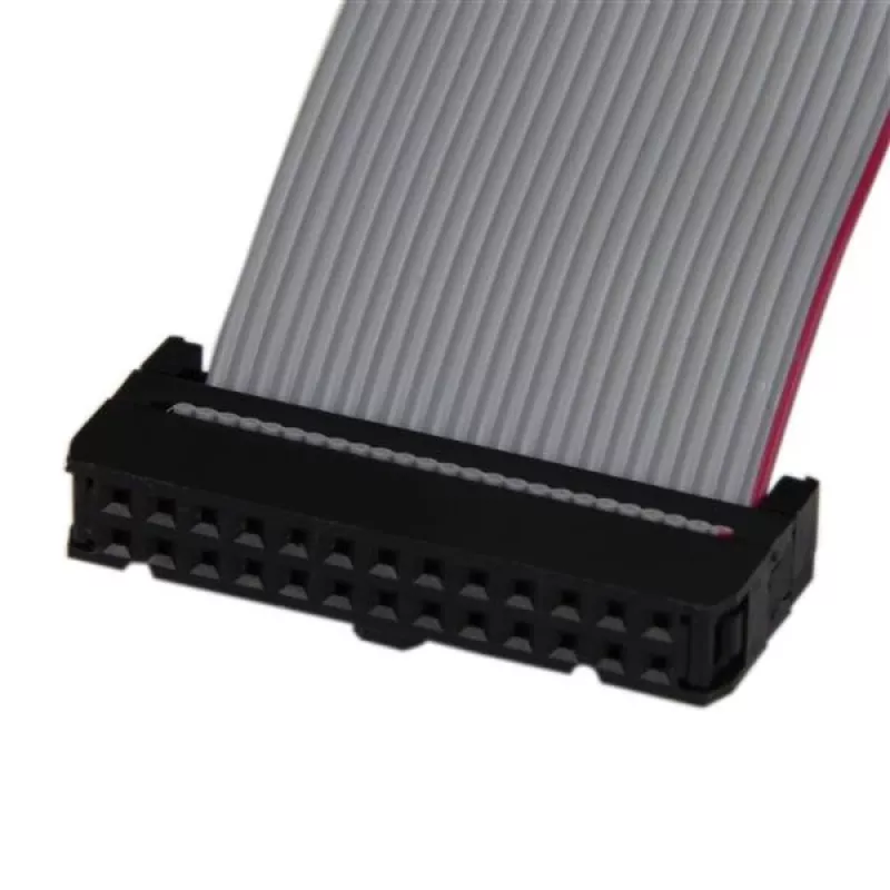 StarTech.com žemo profilio 40 cm lygiagretaus prievado antraštės kabelio adapteris su laikikliu – DB25 (mot.) į IDC26
