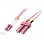 Lindy 46366 InfiniBand / šviesolaidinis kabelis 20 m LC SC rožinis