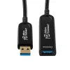 Microconnect MC-USB3.0AAF25AOP USB kabelis USB 3.2 Gen 2 (3.1 Gen 2) 25 m USB A Juoda