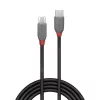 Lindy 2 m USB 2.0 Type C į Micro-B kabelis, Anthra Line