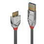 Lindy 1 m USB 3.2 Type A į Micro-B kabelis, 5 Gbps, Cromo Line