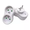 Microconnect Plug EU 1+2FRW MicroConnect maitinimo adapteris